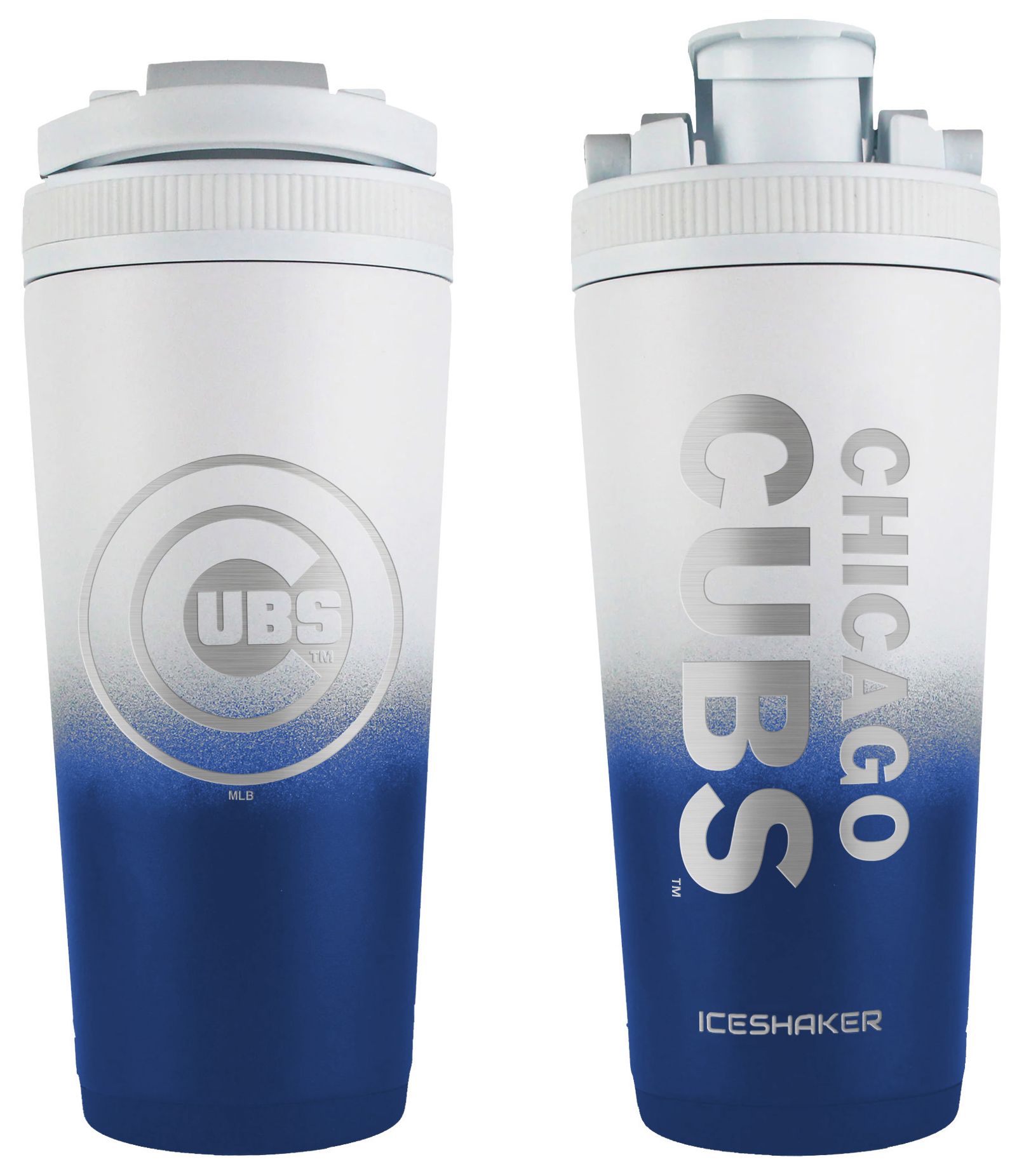 Wincraft Chicago Cubs 26 oz. Stainless Steel Steel Ice Shaker Blender Bottle