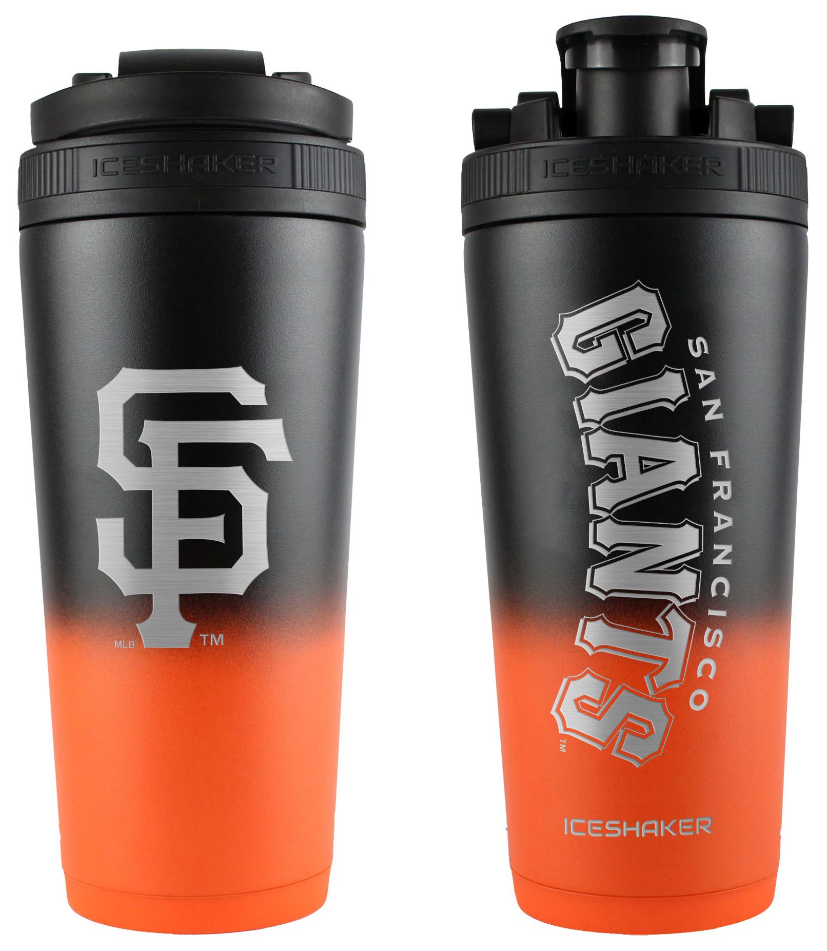 WinCraft San Francisco Giants 26 oz. Stainless Steel Steel Ice Shaker Blender Bottle