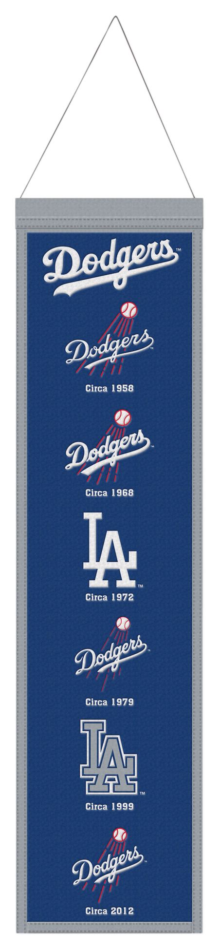 Wincraft Los Angeles Dodgers 8'' x 32'' Wool Banner