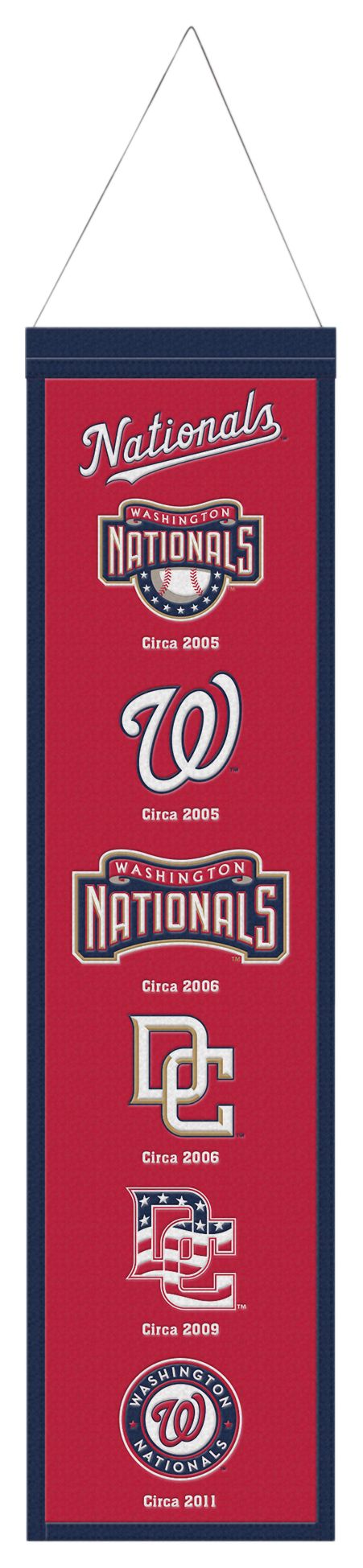 Wincraft Washington Nationals 8'' x 32'' Wool Banner