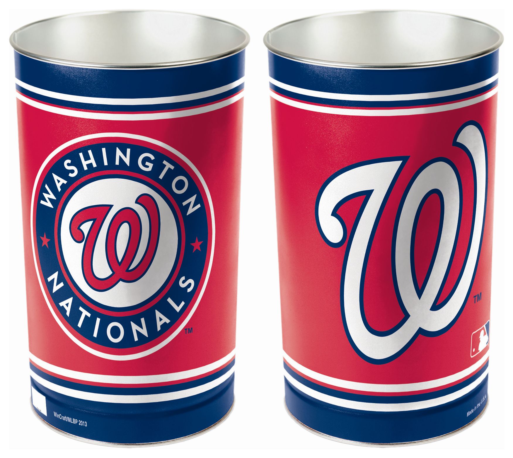 Wincraft Washington Nationals Tapered Wastebasket
