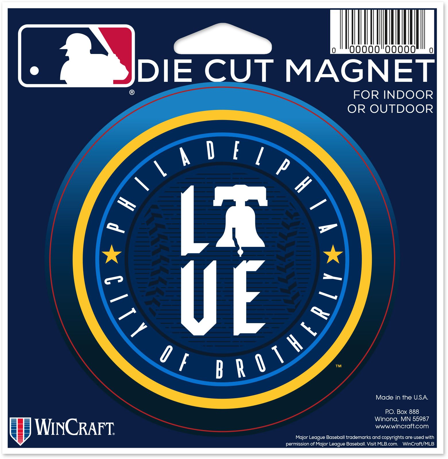 WinCraft Philadelphia Phillies City Connect Magnet - No Color