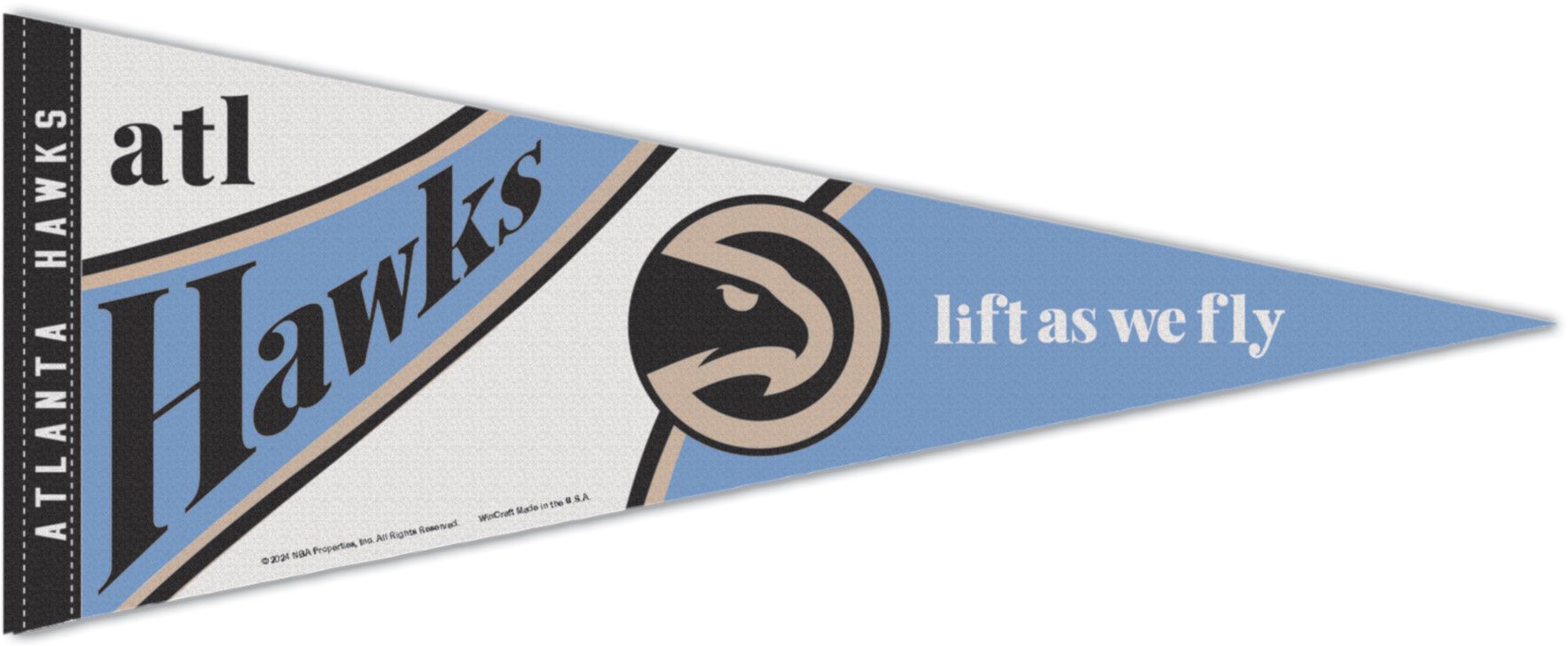 WinCraft 2024-25 City Edition Atlanta Hawks Pennant