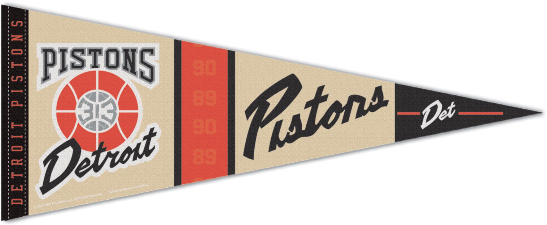 WinCraft 2024-25 City Edition Detroit Pistons Pennant