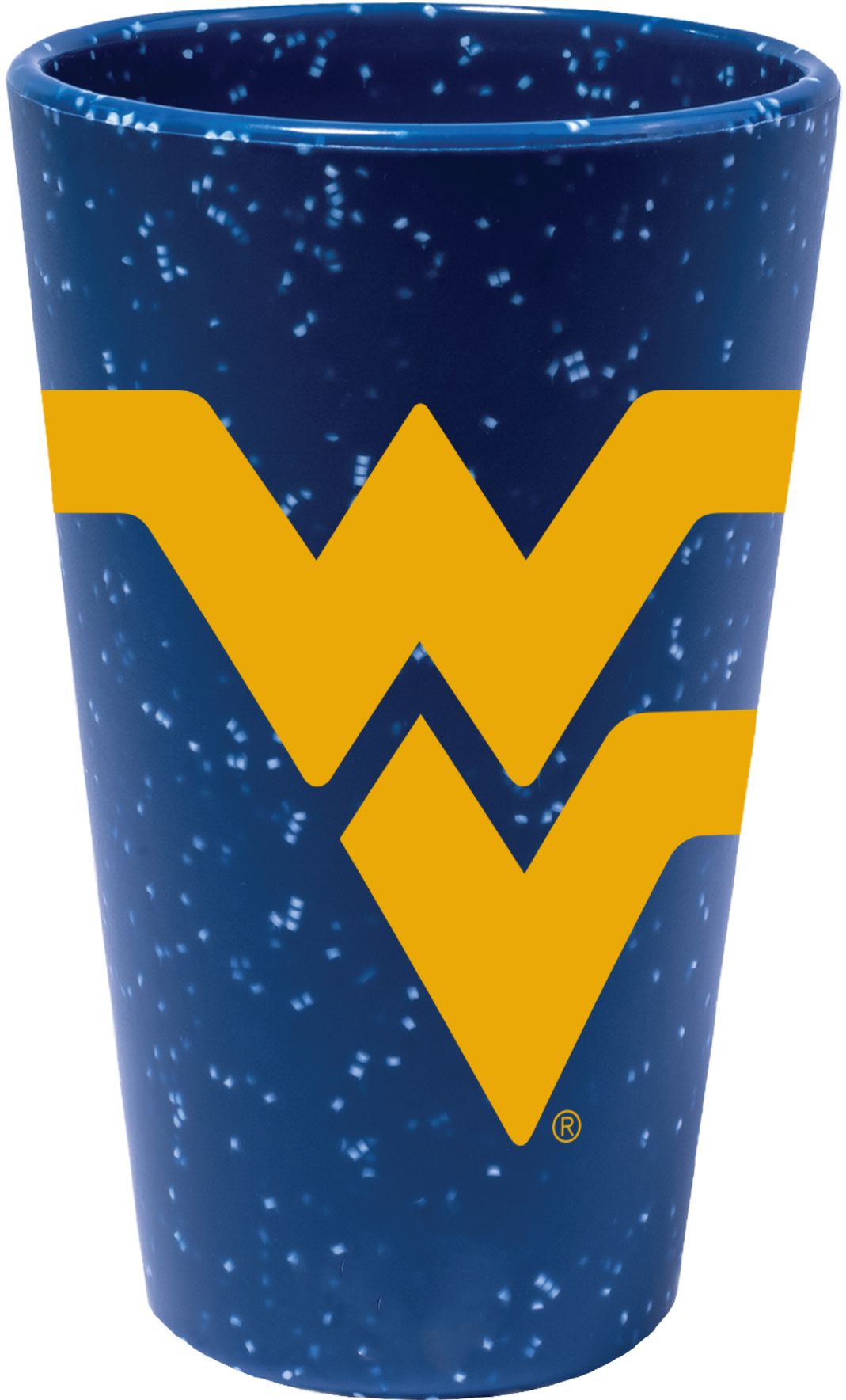 Wincraft West Virginia Mountaineers 16oz. Silicone Pint Glass
