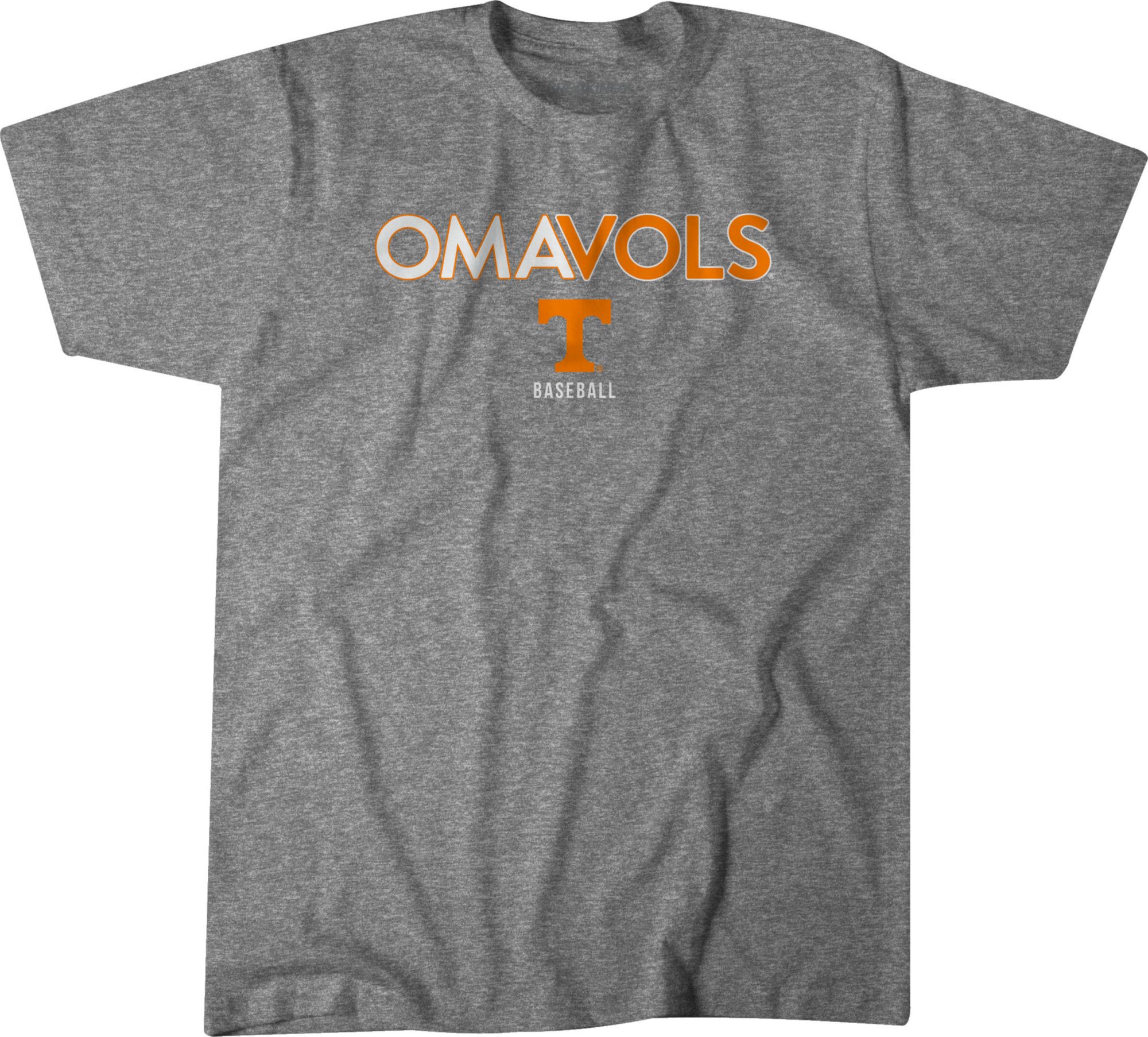 Breaking T Youth Tennessee Volunteers Tennessee Grey OmaVols T-Shirt