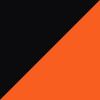 Black/Orange