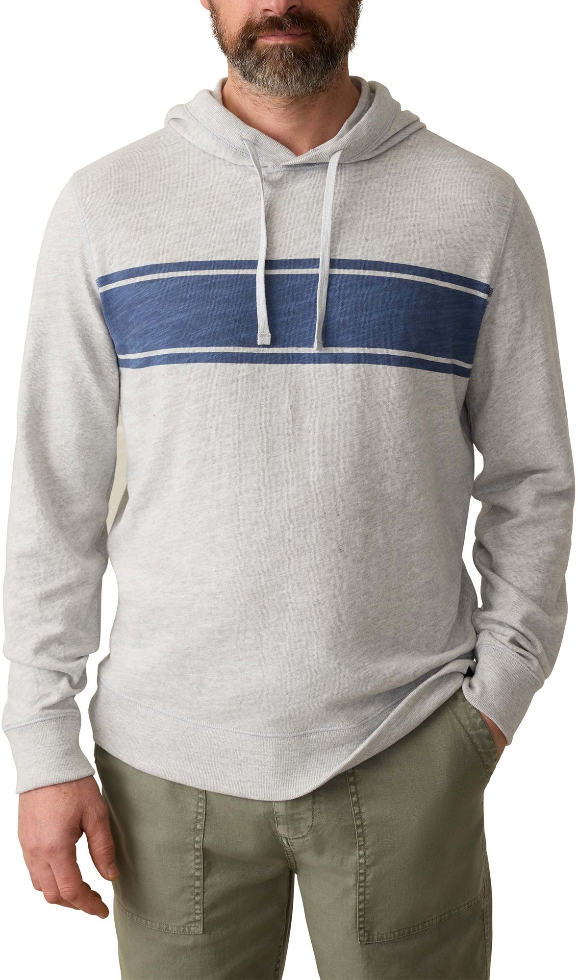Lght Gry Hthr Surf Stripe