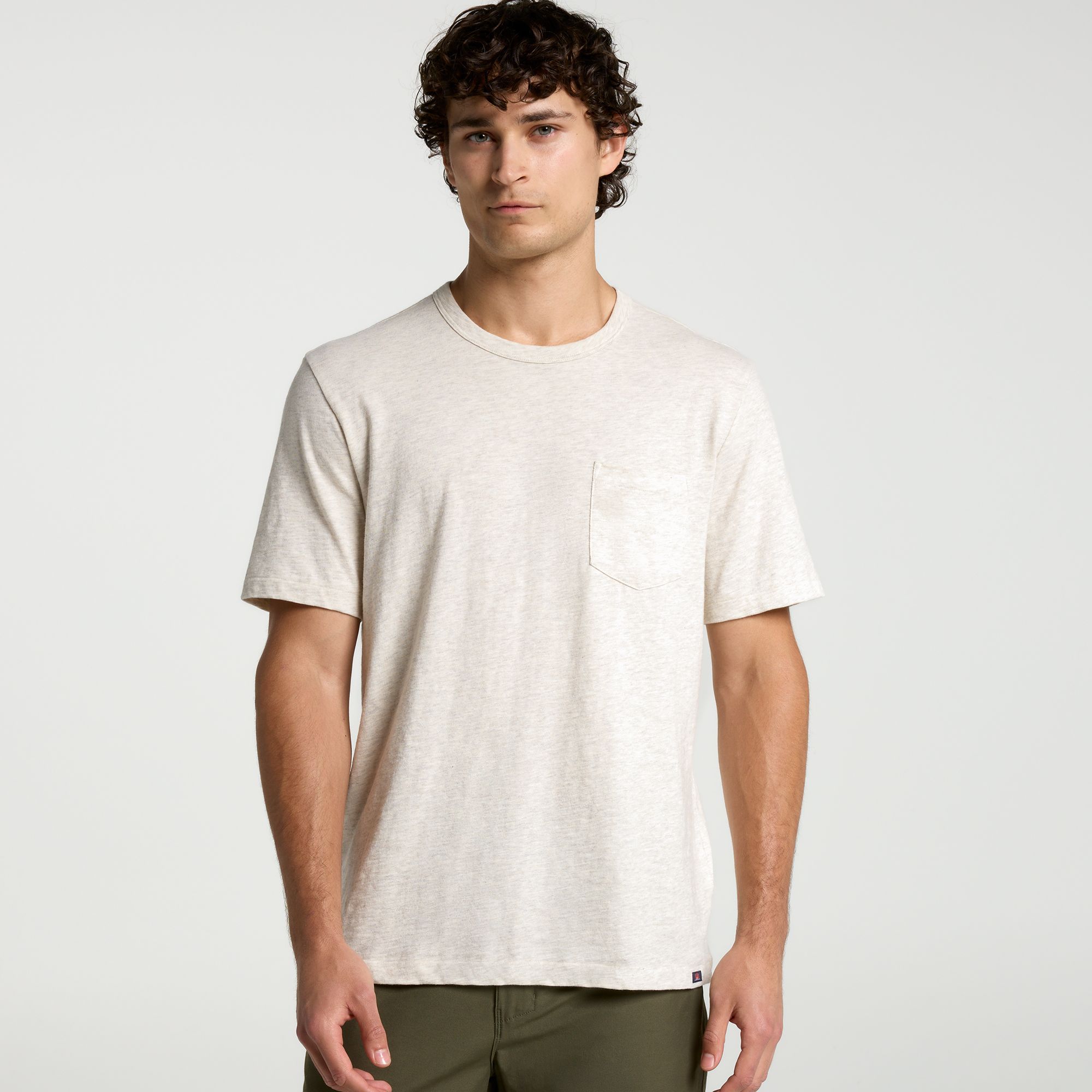 Faherty Men's Sunwashed Pocket Short Sleeve T-Shirt