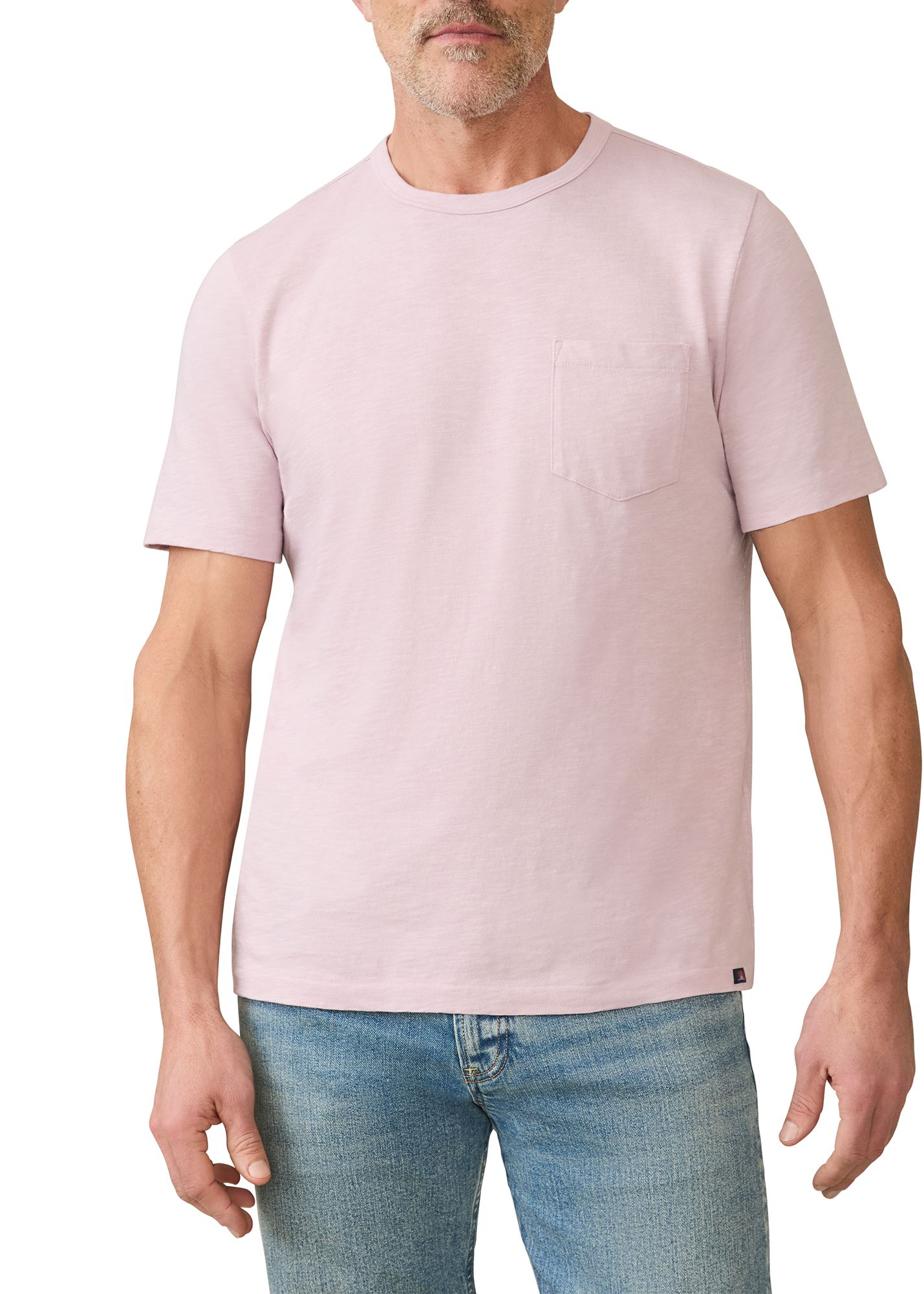 Faherty Men's Sunwashed Pocket Short Sleeve T-Shirt