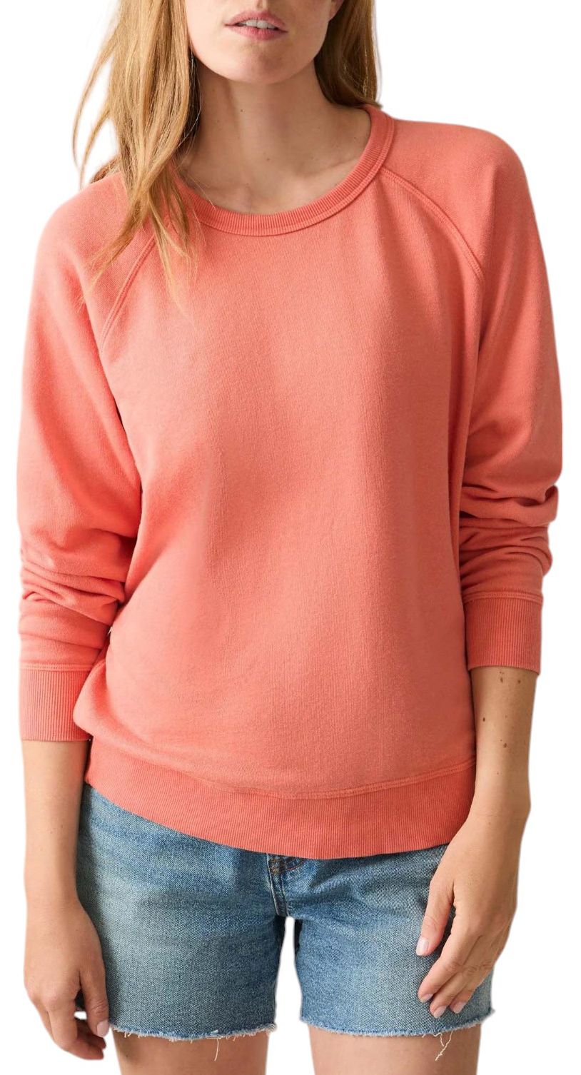 Faherty Women's Coastal Cloud Crew Neck Sweatshirt