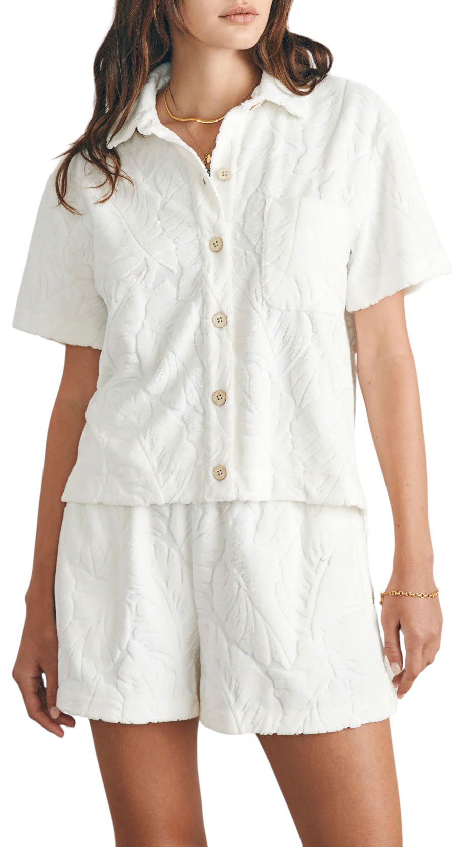 Tropic Fern Vintage White