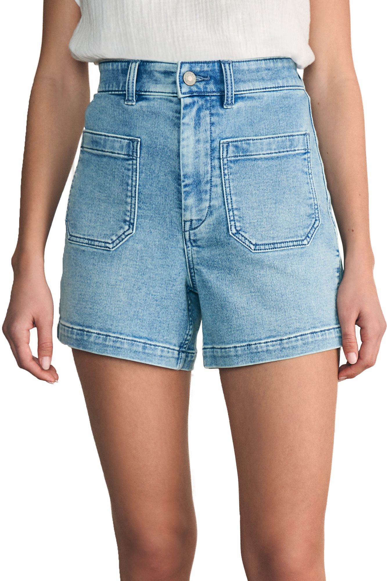 Faherty Women's Stretch Terry Patch Pocket Short