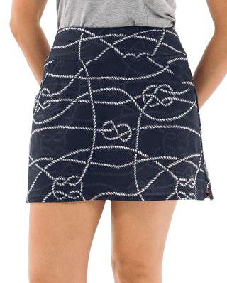 Foray Women's Rope Print 17.5" Golf Skort