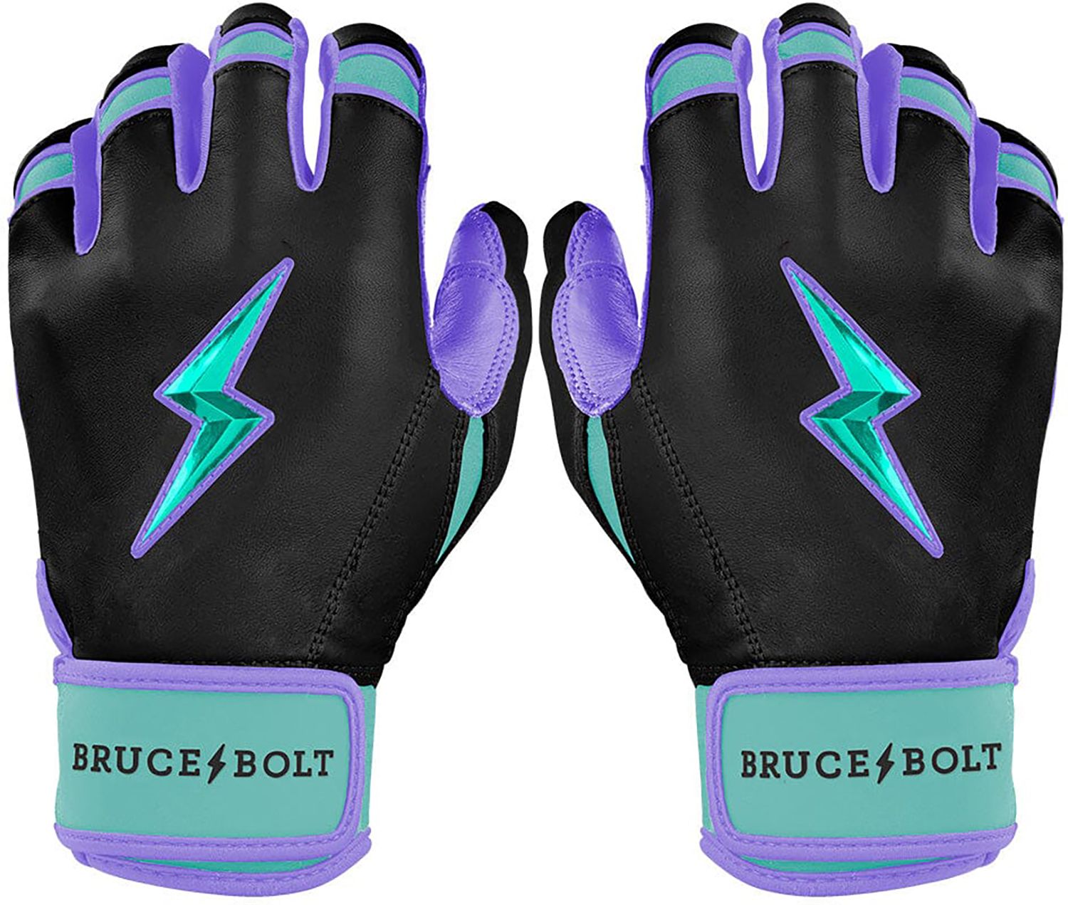 BRUCE BOLT Men's Bear Series Short Cuff Batting Gloves