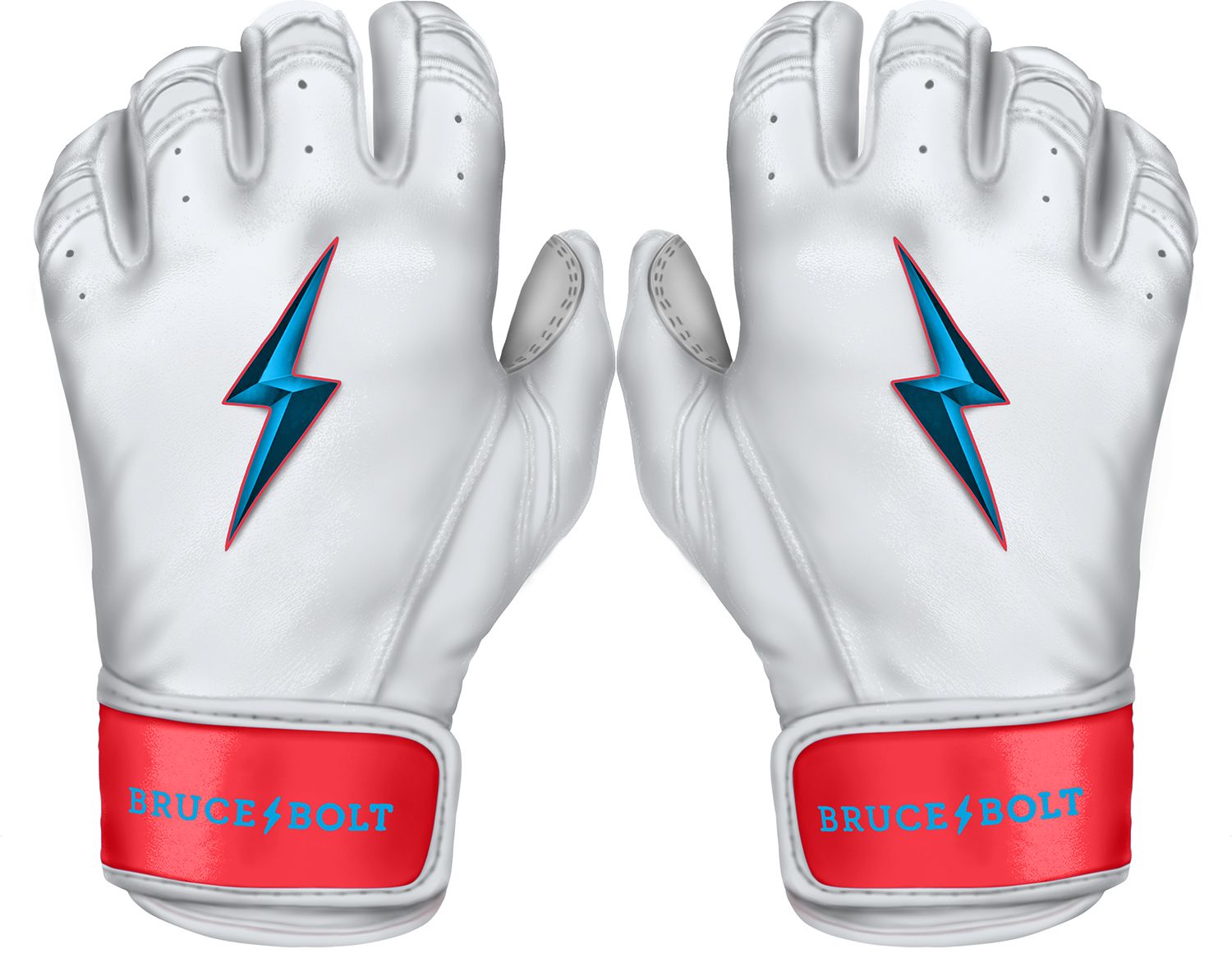 BRUCE BOLT Men's Bear Series Short Cuff Batting Gloves