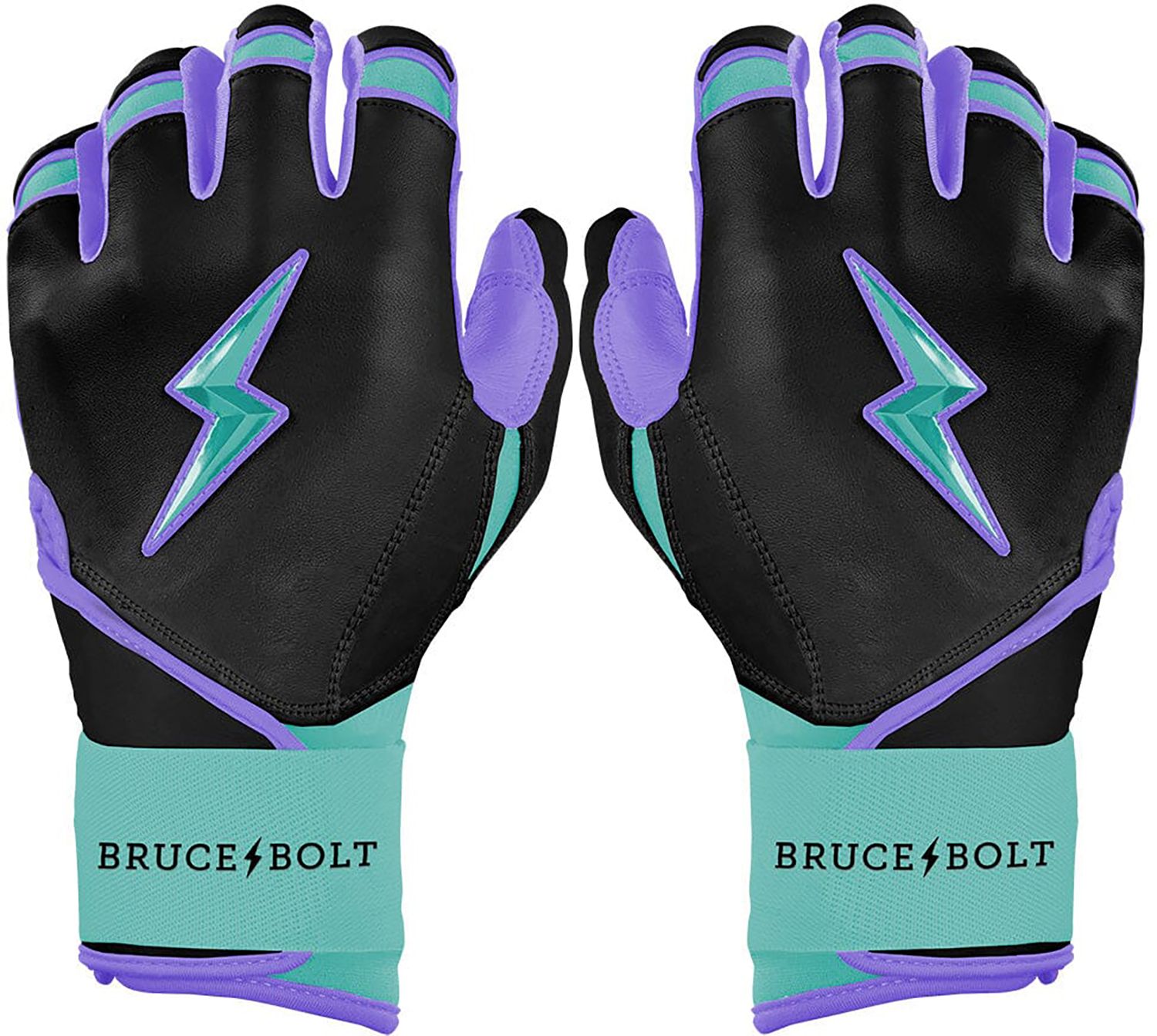 BRUCE BOLT Youth Bear Series Long Cuff Batting Gloves