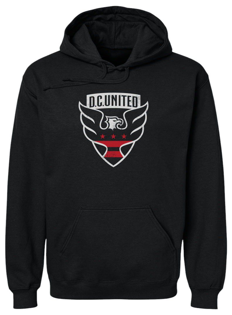 500 Level Men's D.C. United Black Logo Hoodie