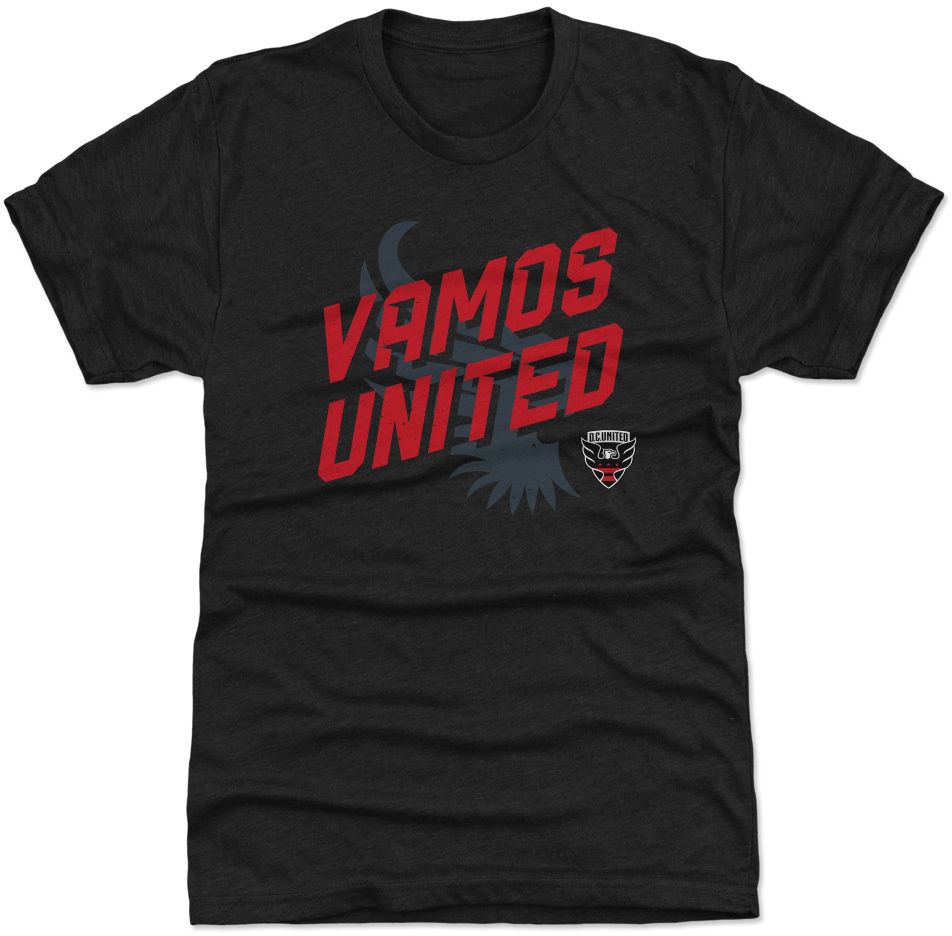 500 Level Adult D.C. United Vamos Black T-Shirt