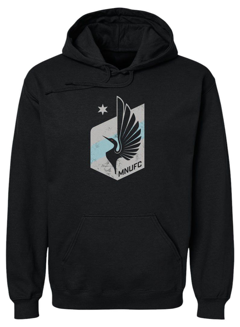 500 Level Men's Minnesota United FC Black Logo Hoodie