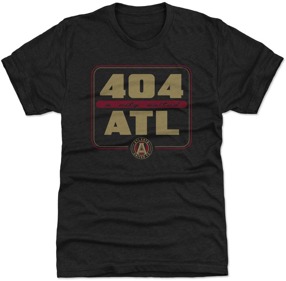 500 Level Men's Atlanta United Black Graphic T-Shirt
