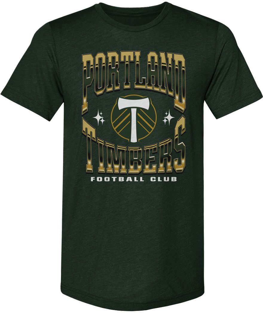 500 Level Adult Portland Timbers Bootleg Green T-Shirt