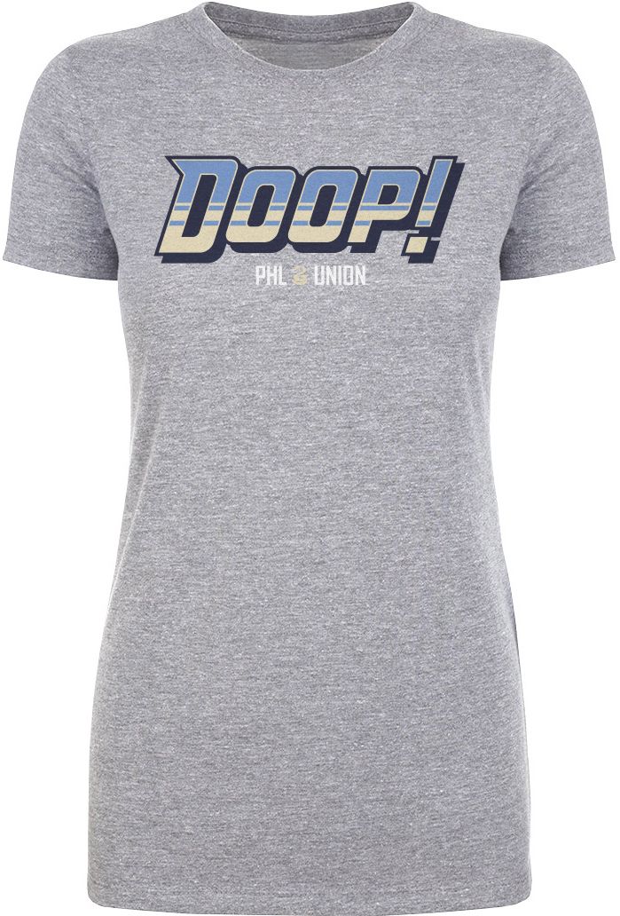 500 Level Women's Philadelphia Union Philly Doop Gray T-Shirt