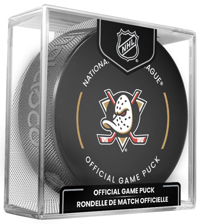 Inglasco Inc. Anaheim Ducks 2024 Official Game Puck