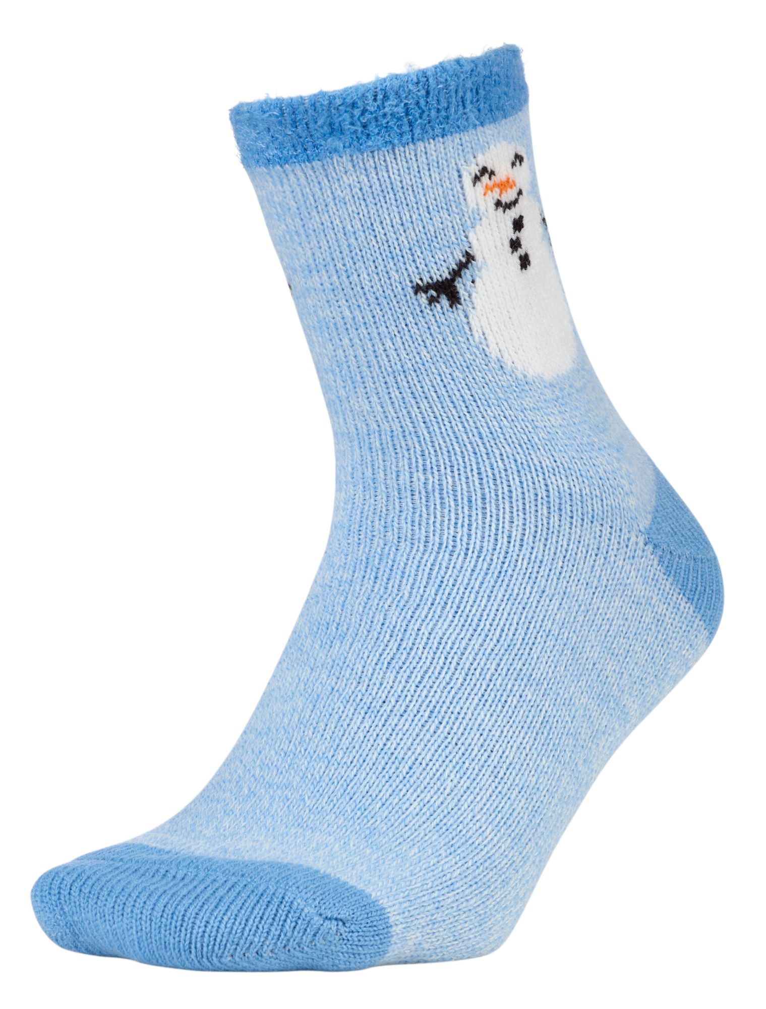 Blue Snowman