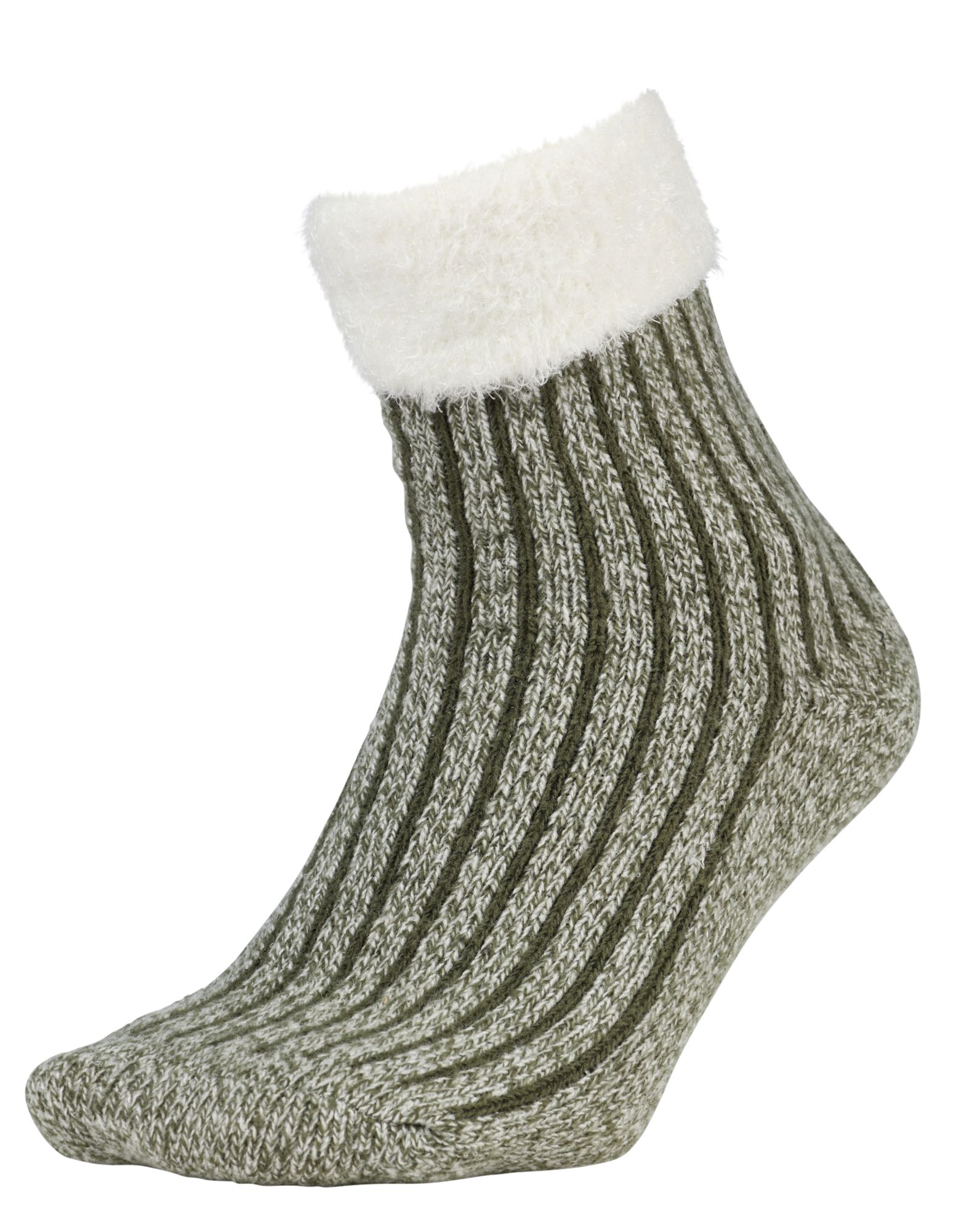 Northeast Outfitters Cozy Cabin Women's Ribbed Cuff Crew Socks