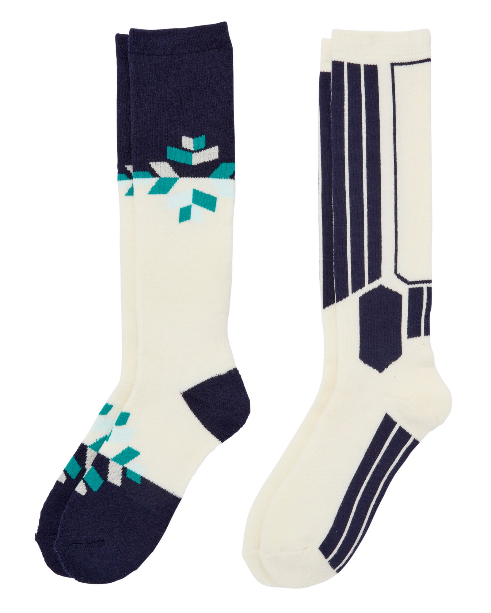 Navy Snowflake