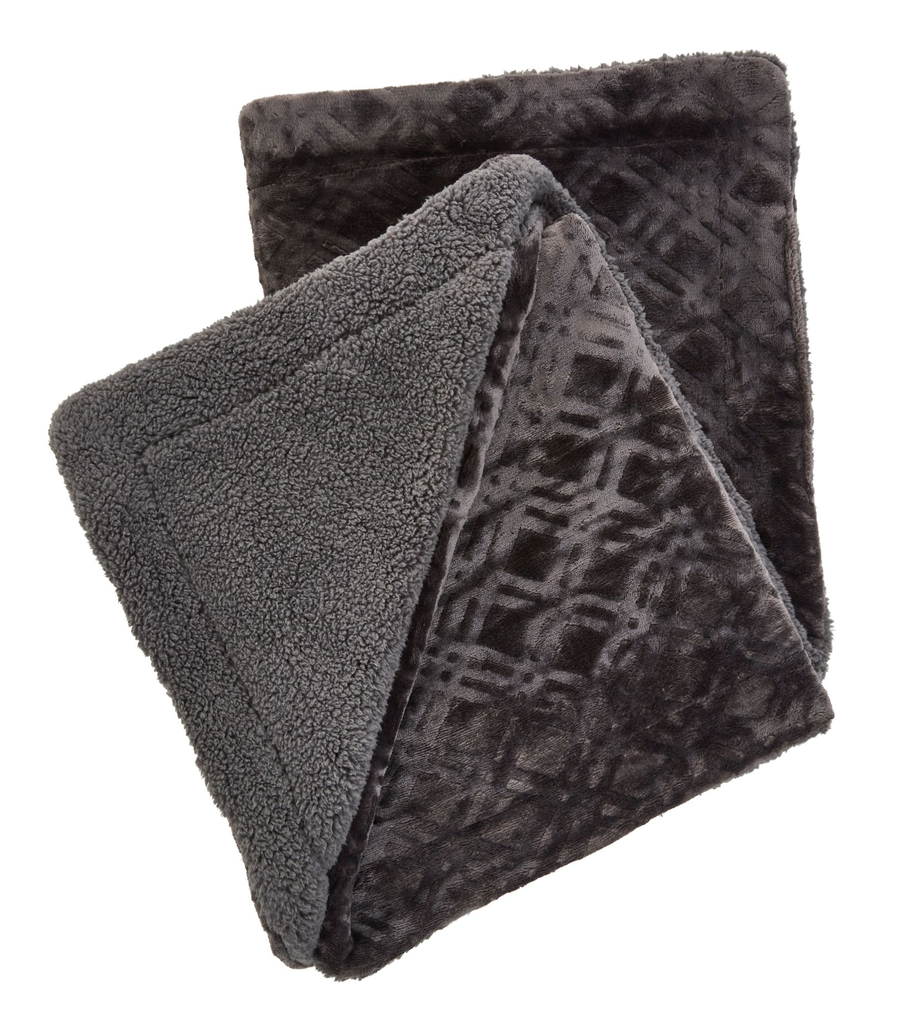 Northeast Outfitters Cozy Cabin Textured Diamonds Blanket