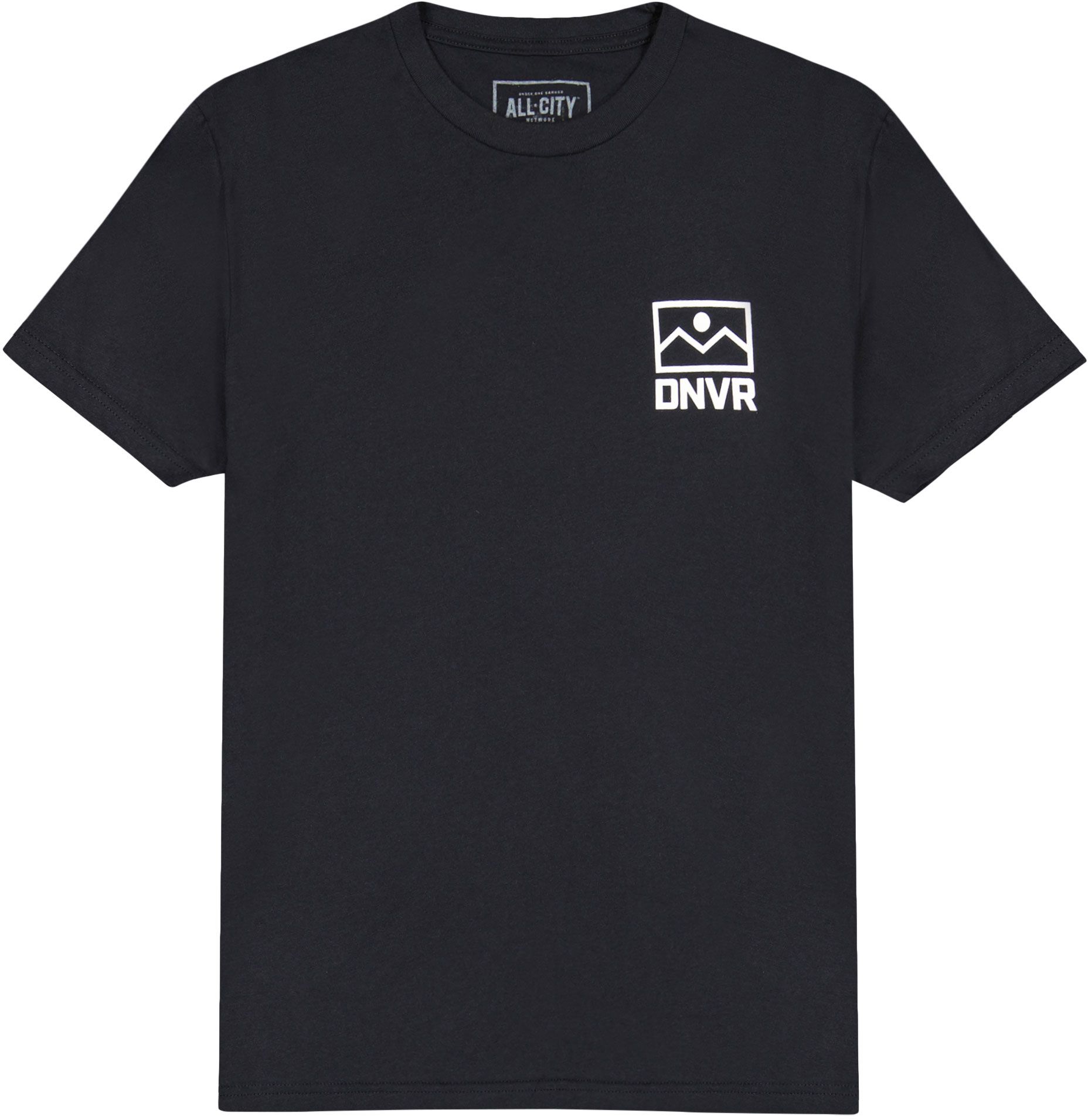 ALLCITY Adult Denver Flack Pocket Black T-Shirt