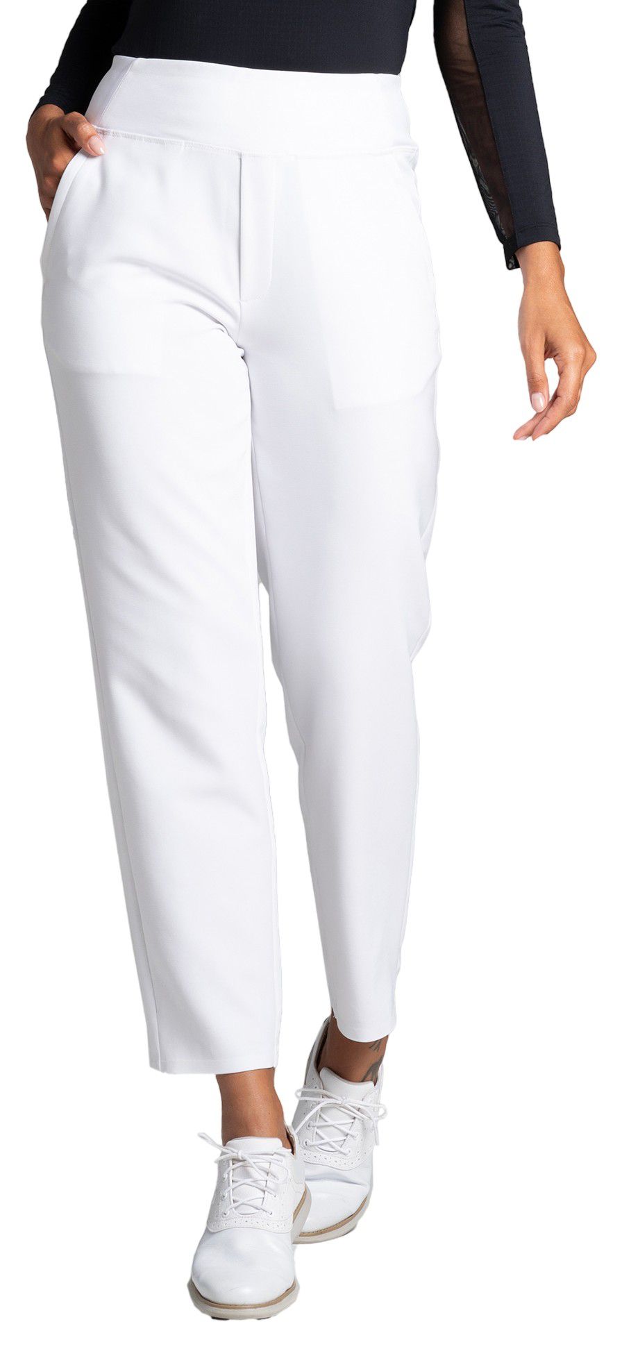 IBKUL Women's Knit Ankle Golf Pant