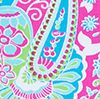 Hot Pink/Turquoise