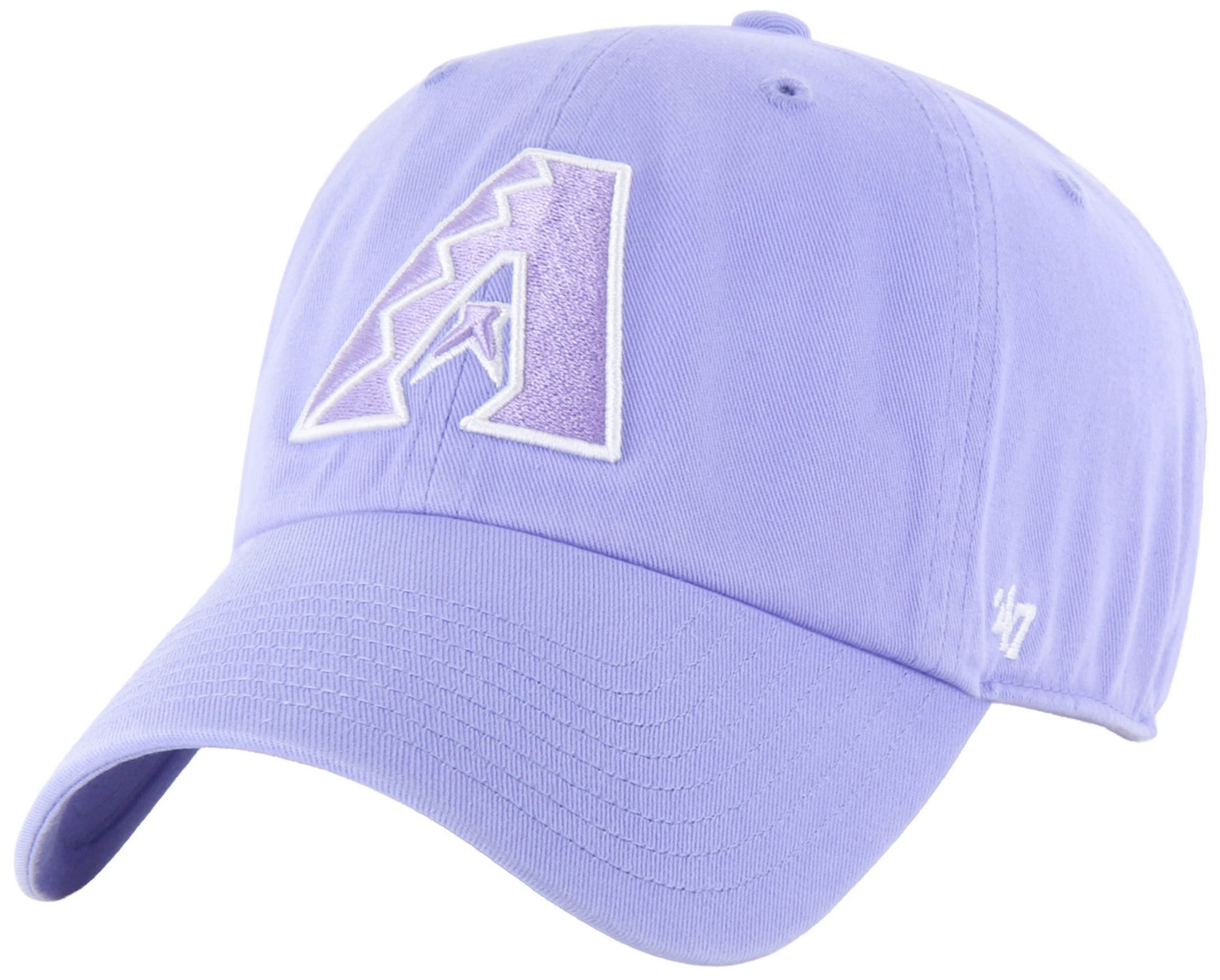 '47 Adult Arizona Diamondbacks Purple Clean Up Adjustable Hat
