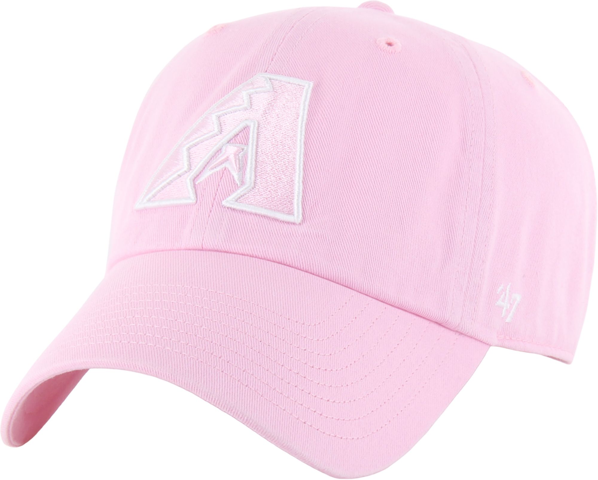 '47 Adult Arizona Diamondbacks Pink Clean Up Adjustable Hat