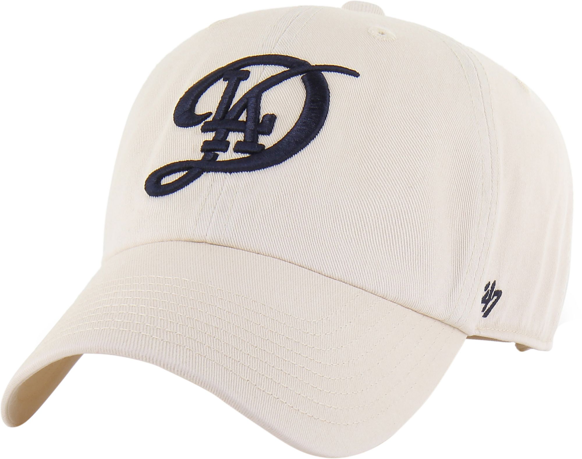 '47 Adult Los Angeles Dodgers City Connect Primary Clean Up Adjustable Hat