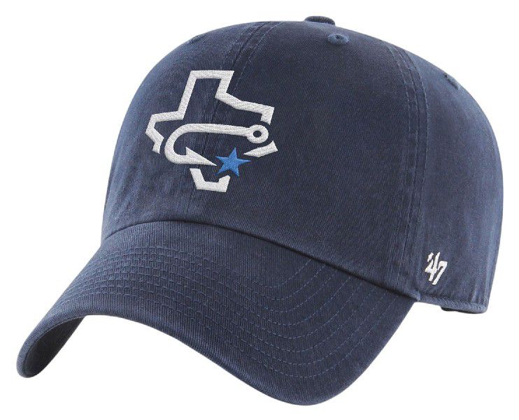 '47 Adult Corpus Christi Hooks Navy Clean Up Adjustable Hat