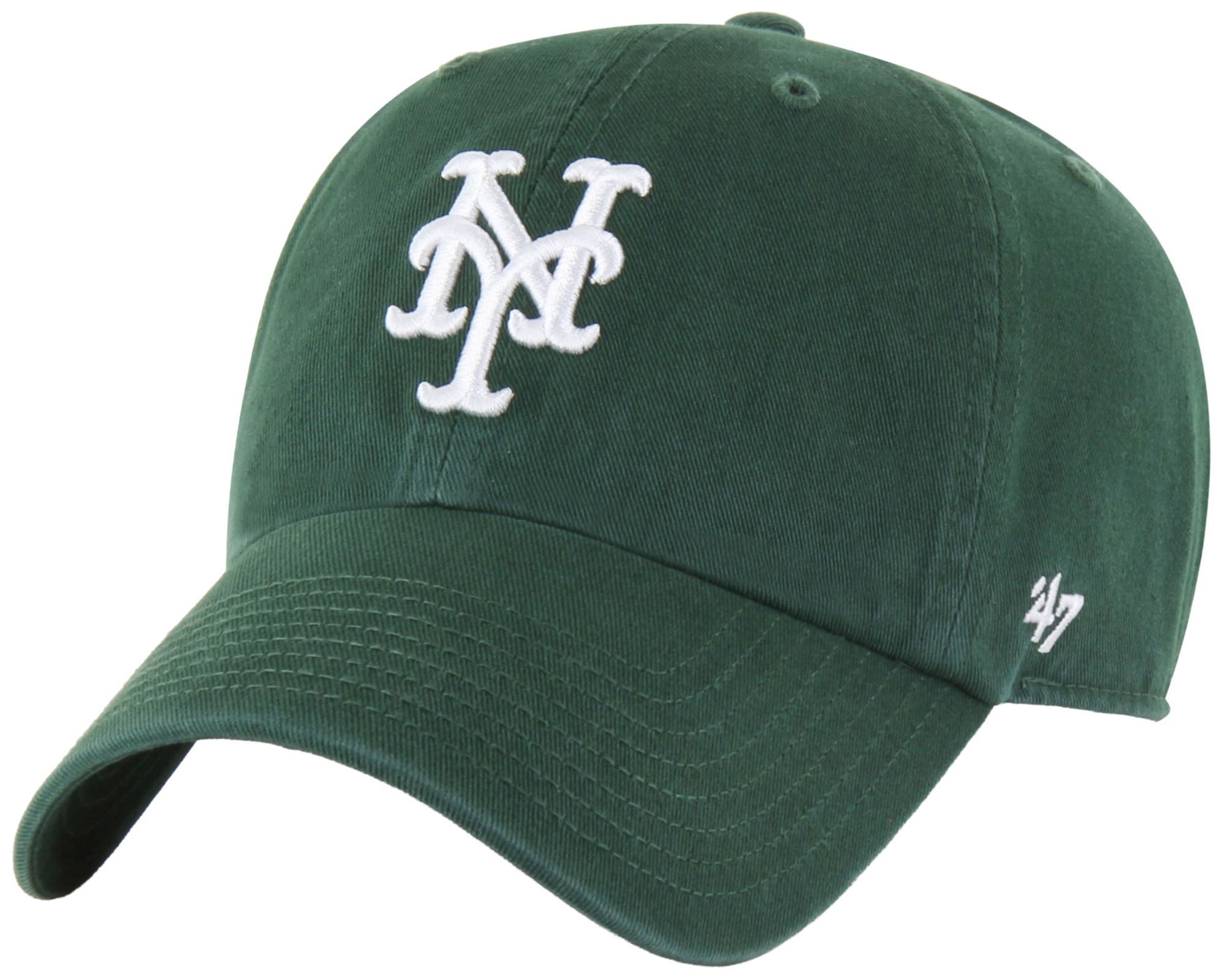 '47 Adult New York Mets Green Clean Up Adjustable Hat
