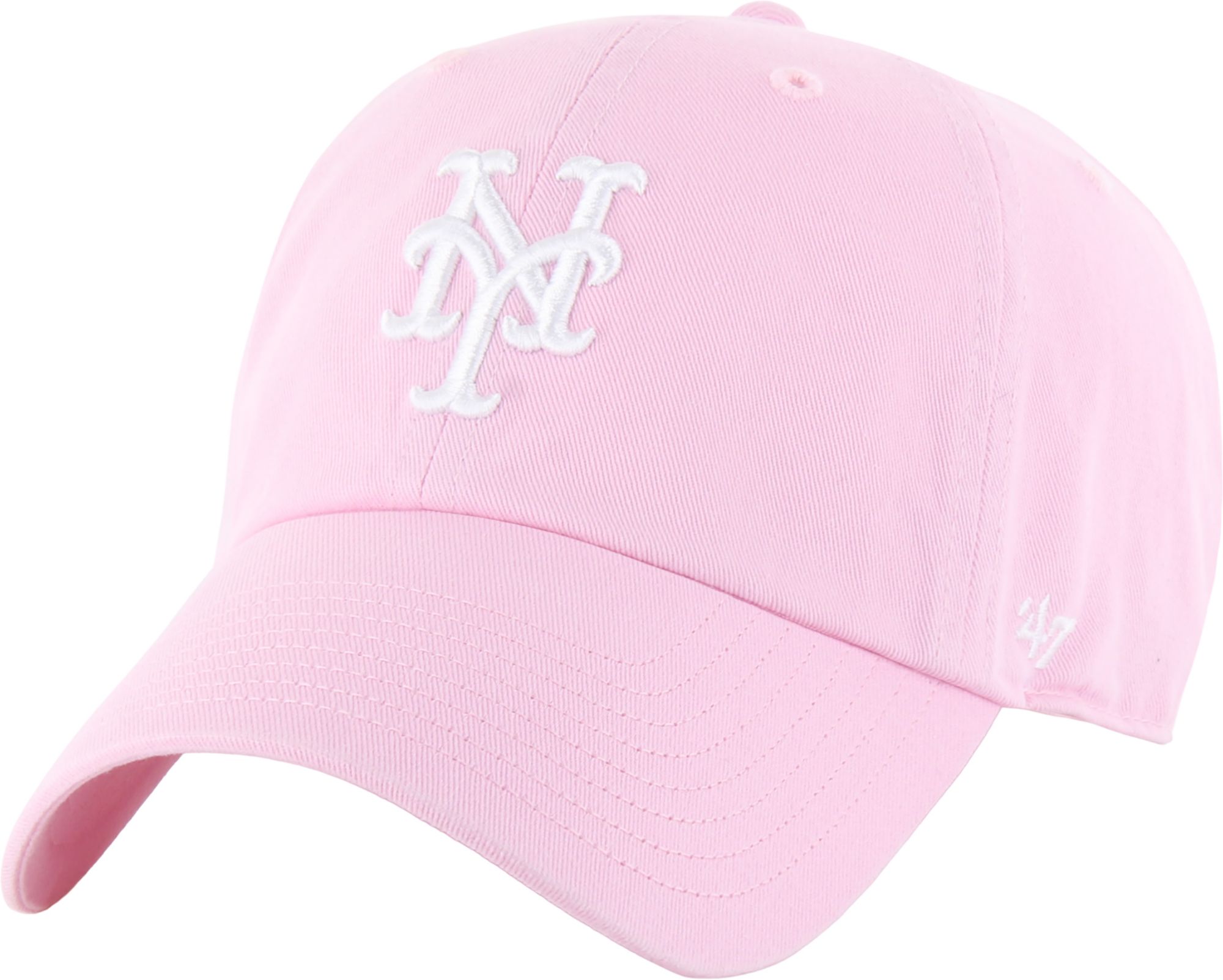 '47 Adult New York Mets Pink Clean Up Adjustable Hat
