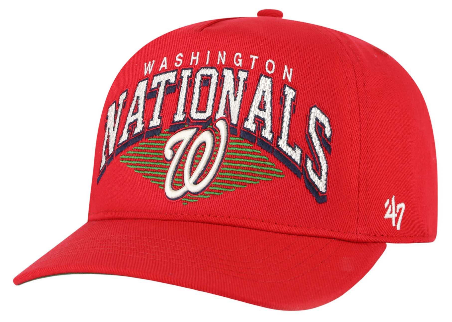 '47 Adult Washington Nationals Red Pomona Hitch Adjustable Hat