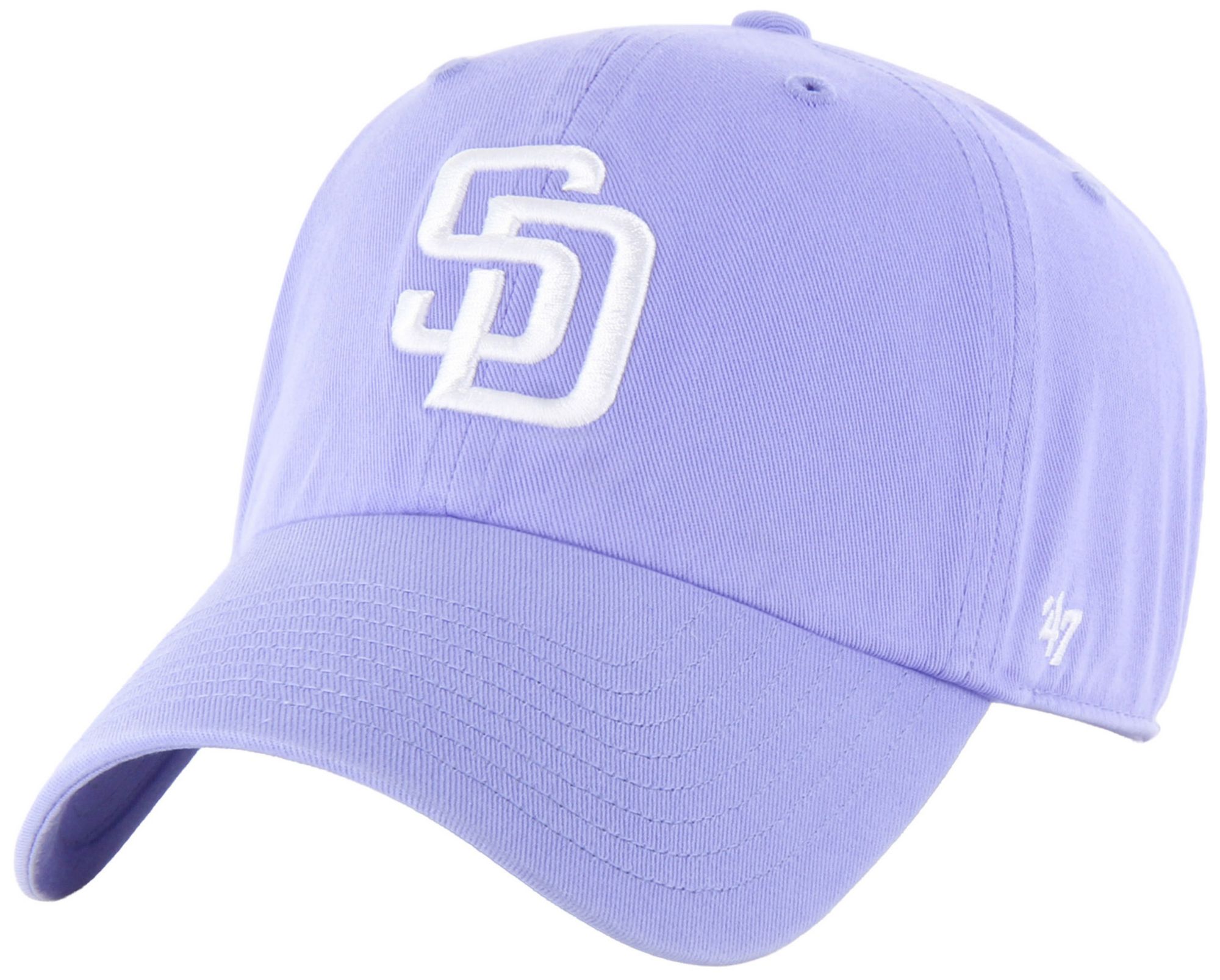 '47 Adult San Diego Padres Purple Clean Up Adjustable Hat