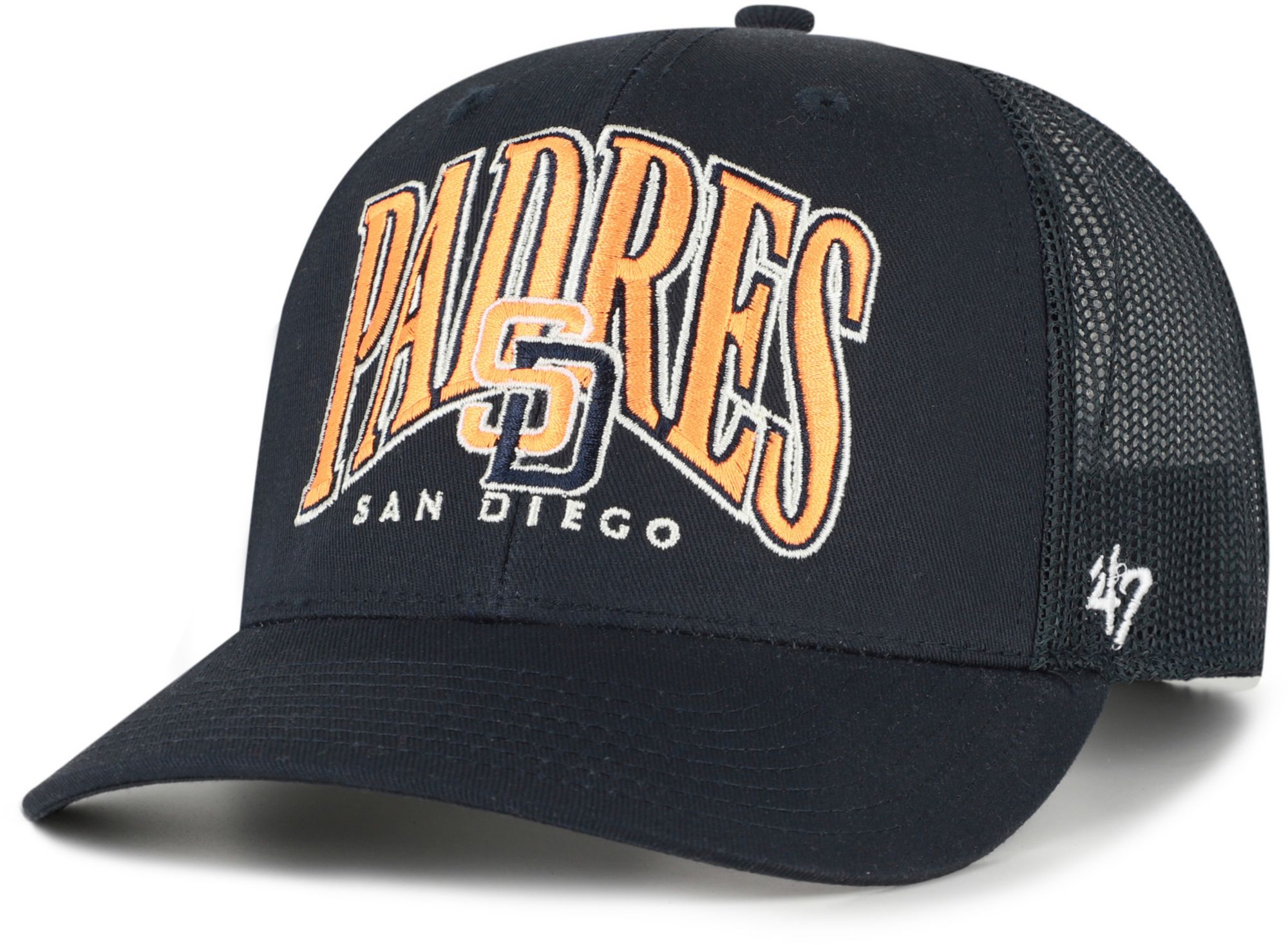 '47 Adult San Diego Padres 2026 City Connect Drawbridge Adjustable Trucker Hat