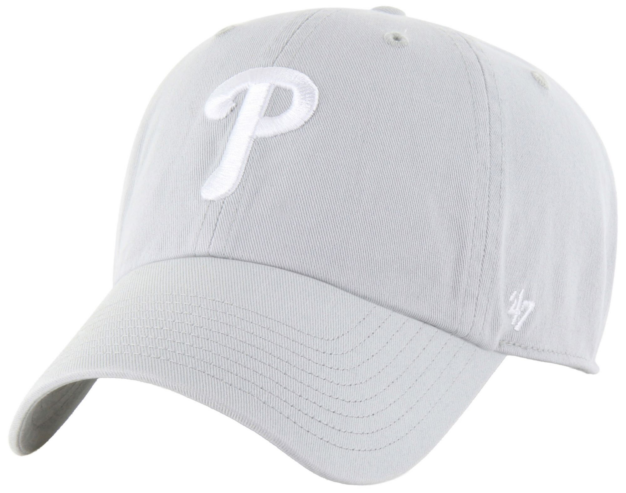 '47 Adult Philadelphia Phillies Grey Clean Up Adjustable Hat
