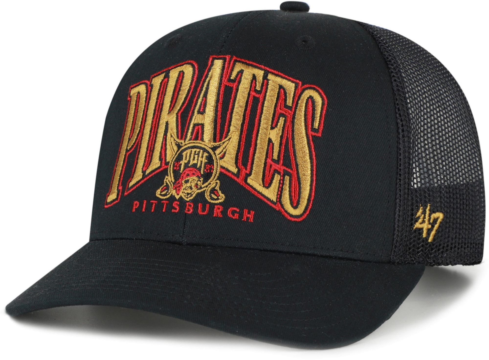 '47 Adult Pittsburgh Pirates 2026 City Connect Drawbridge Adjustable Trucker Hat