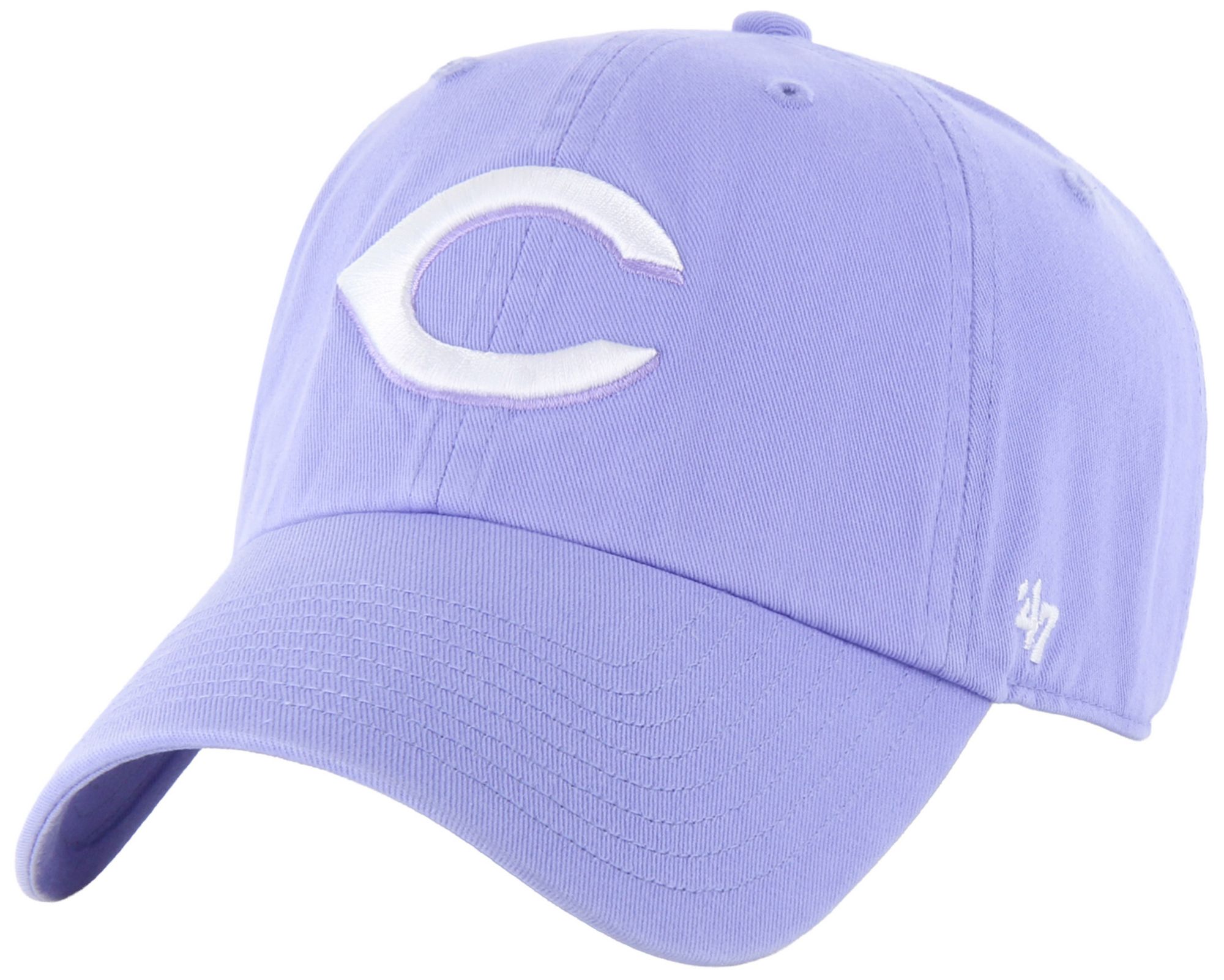 '47 Adult Cincinnati Reds Purple Clean Up Adjustable Hat