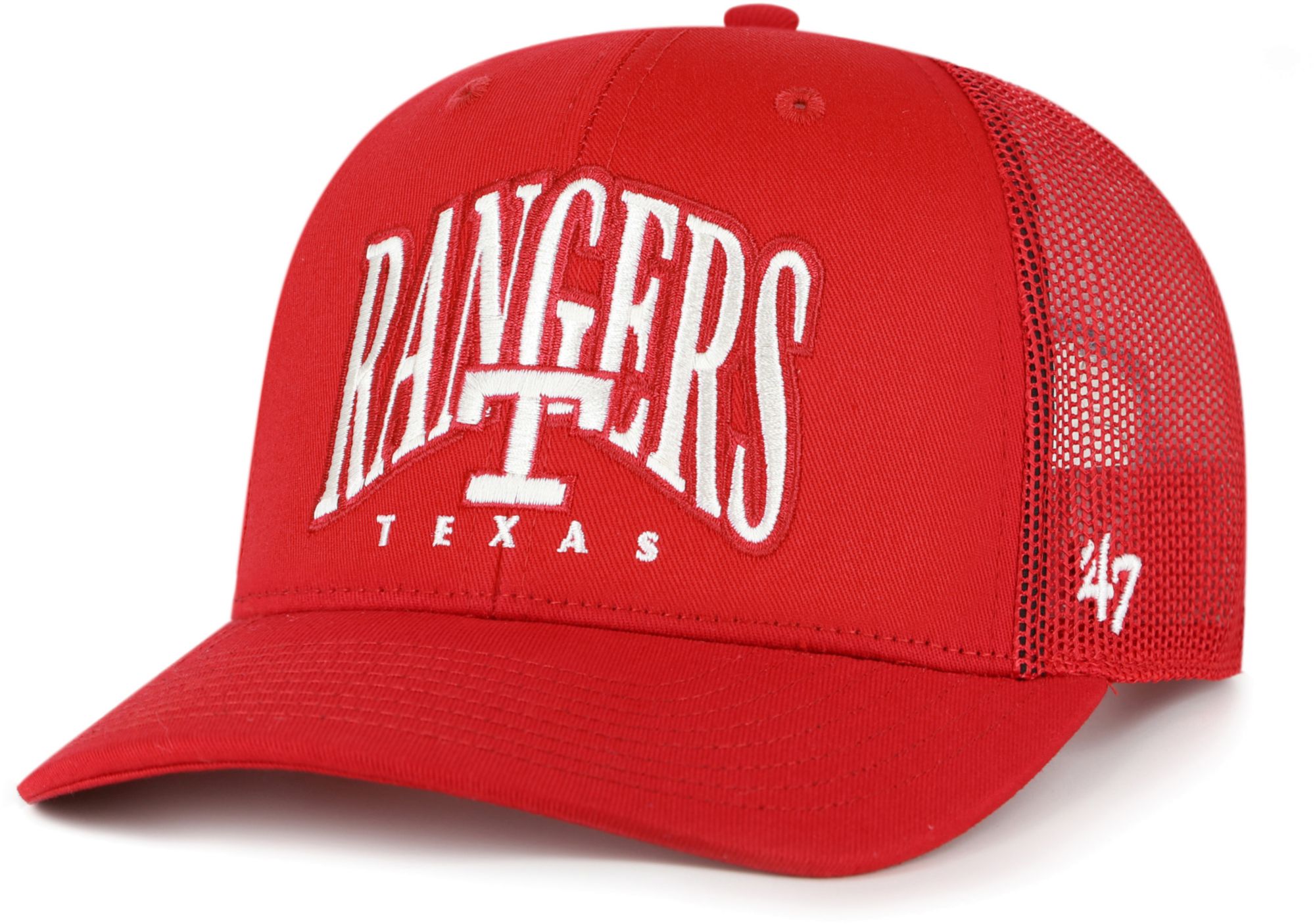 47 Adult Texas Rangers 2026 City Connect Drawbridge Adjustable Trucker Hat