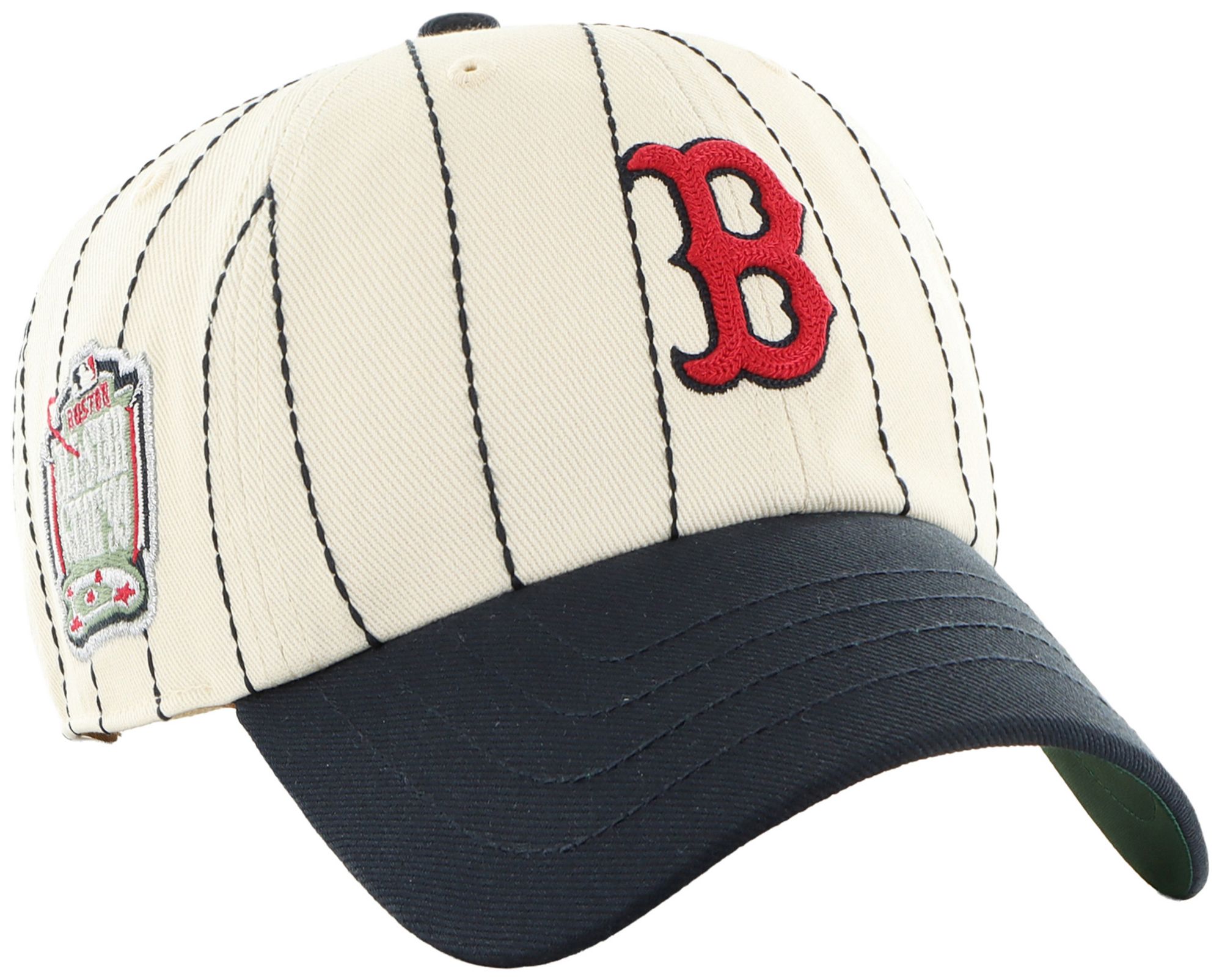 '47 Adult Boston Red Sox Cream Cooperstown Rawlings Clean Up Adjustable Hat
