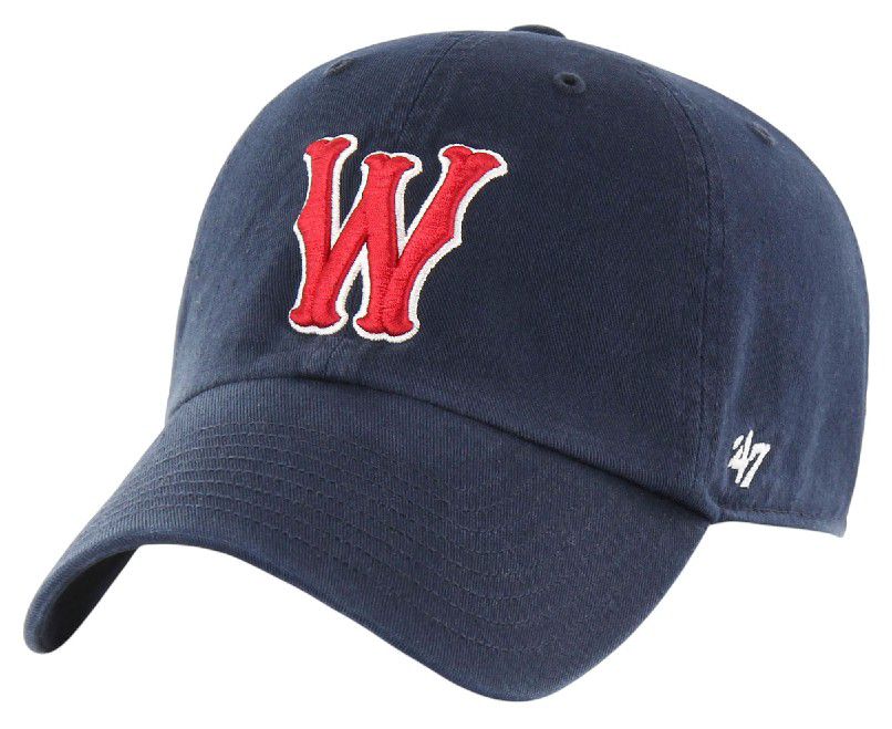 '47 Adult Worcester Red Sox Navy Clean Up Adjustable Hat